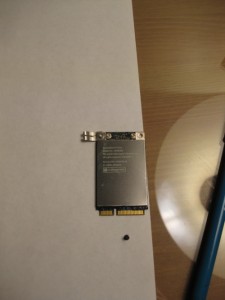 MacBook Pro 17" Airport Card Removed